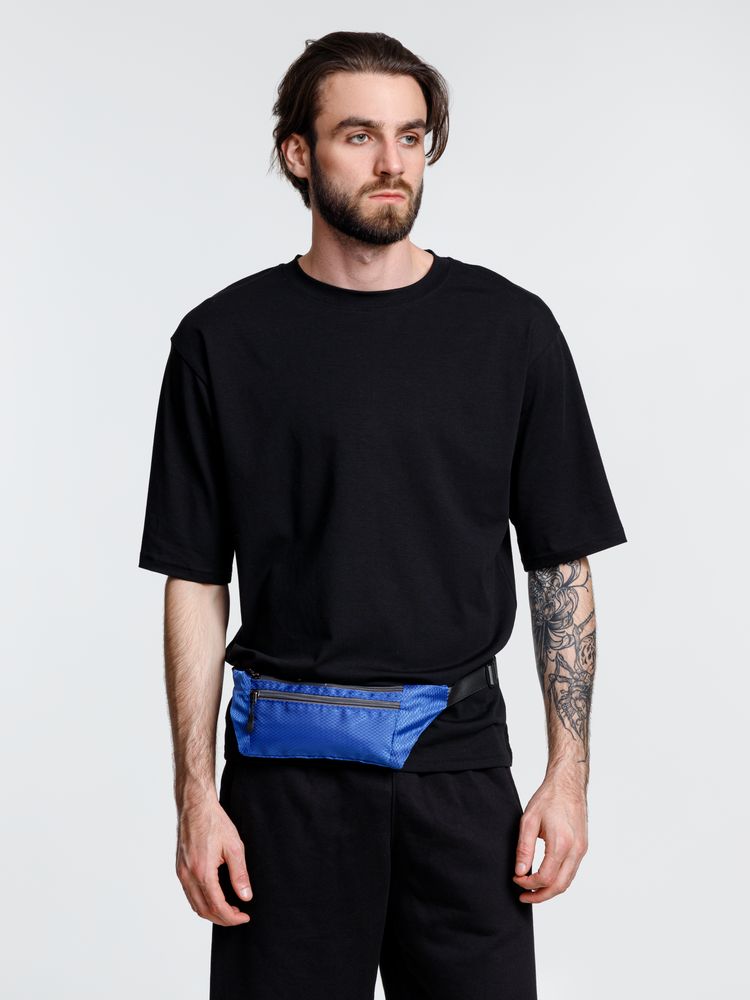 Спортивная поясная сумка Run for Fun, синяя — изображение 7