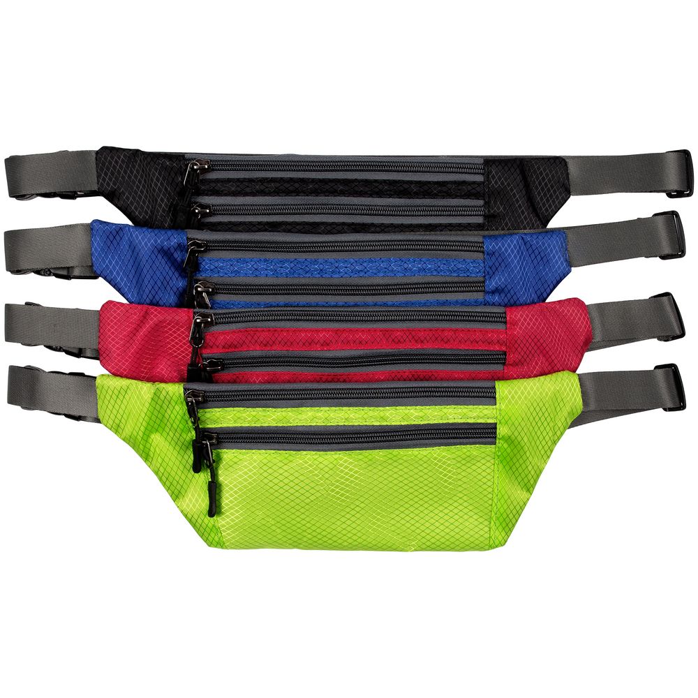 Спортивная поясная сумка Run for Fun, синяя — изображение 5