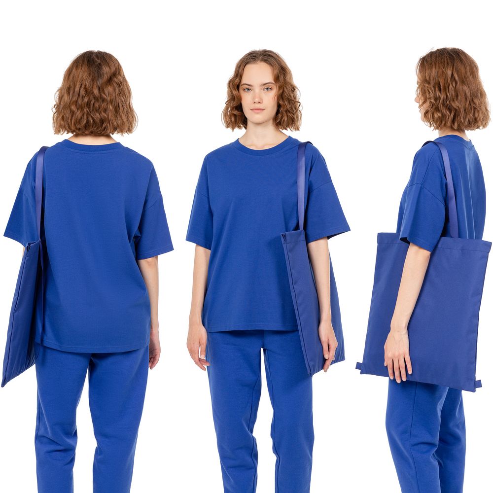 Шопер B3, синий с синими ручками — изображение 4