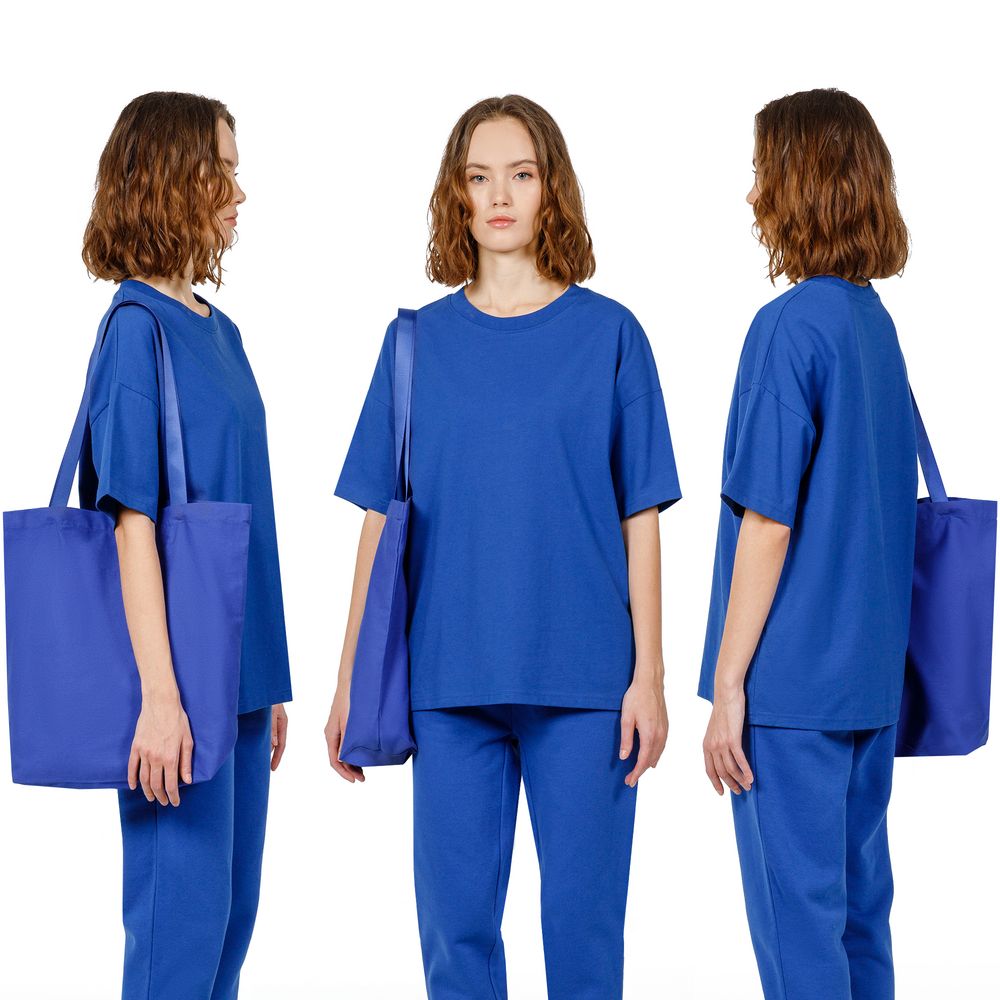 Шопер B5, синий с синими ручками — изображение 4