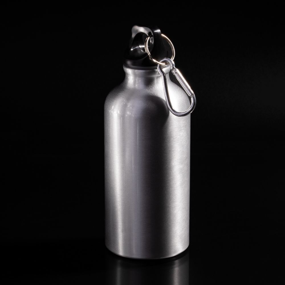 Бутылка для воды Funrun 400, серебристая — изображение 5