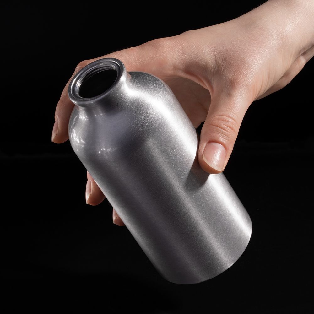 Бутылка для воды Funrun 400, серебристая — изображение 7