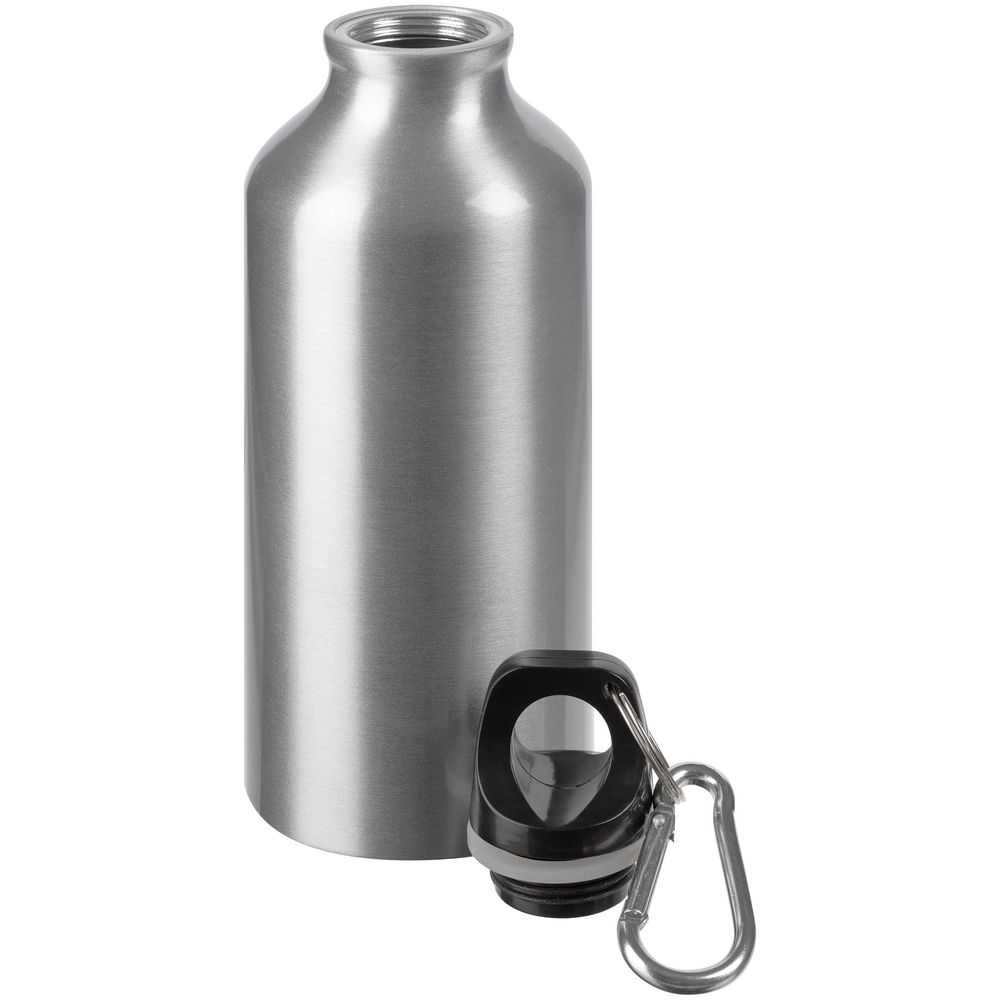 Бутылка для воды Funrun 400, серебристая — изображение 2