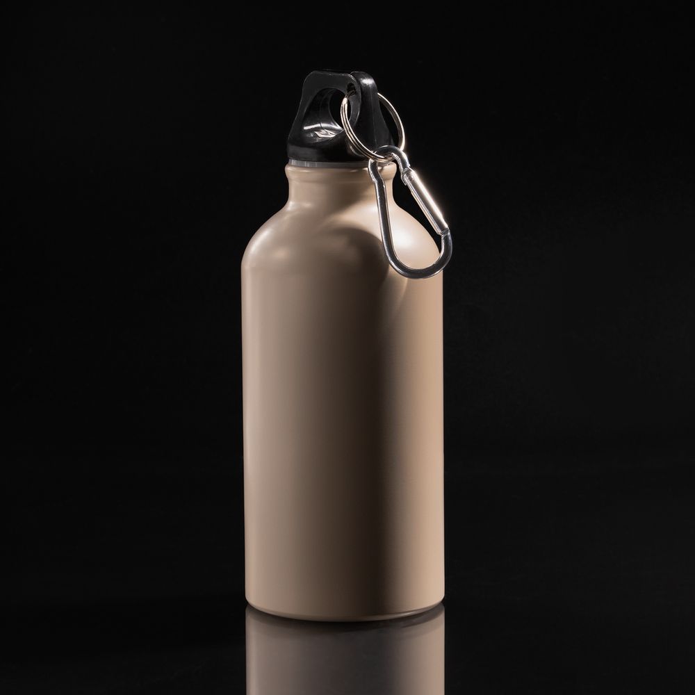 Бутылка для воды Funrun 400, светло-бежевая — изображение 4