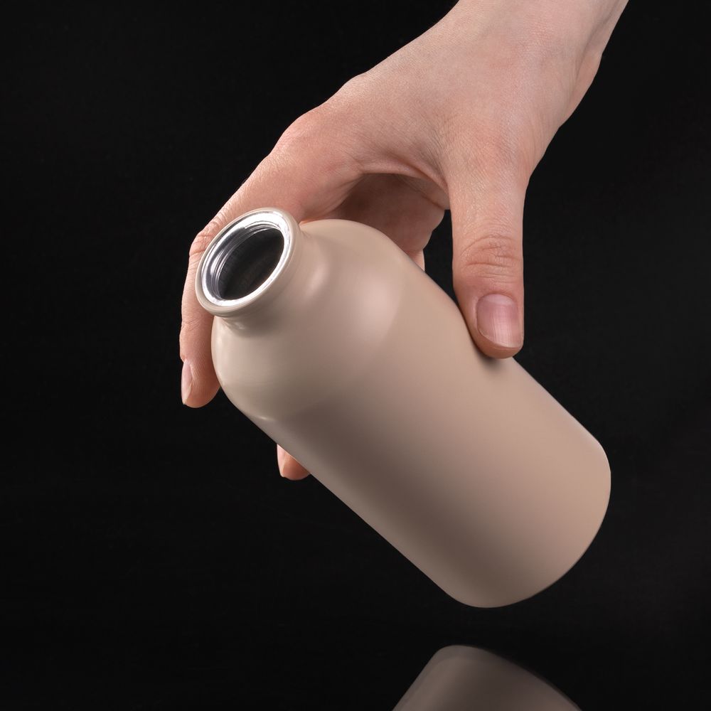 Бутылка для воды Funrun 400, светло-бежевая — изображение 6