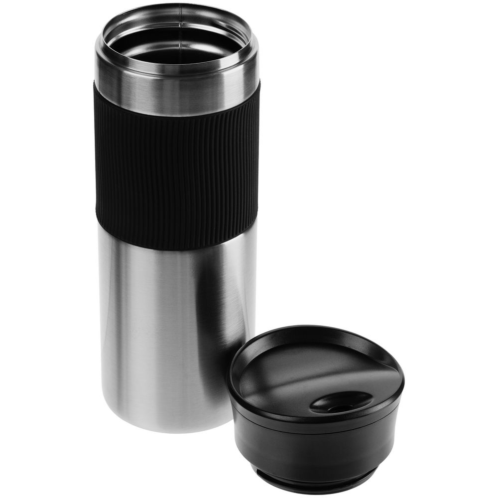 Термостакан Tralee XL, серебристый — изображение 4