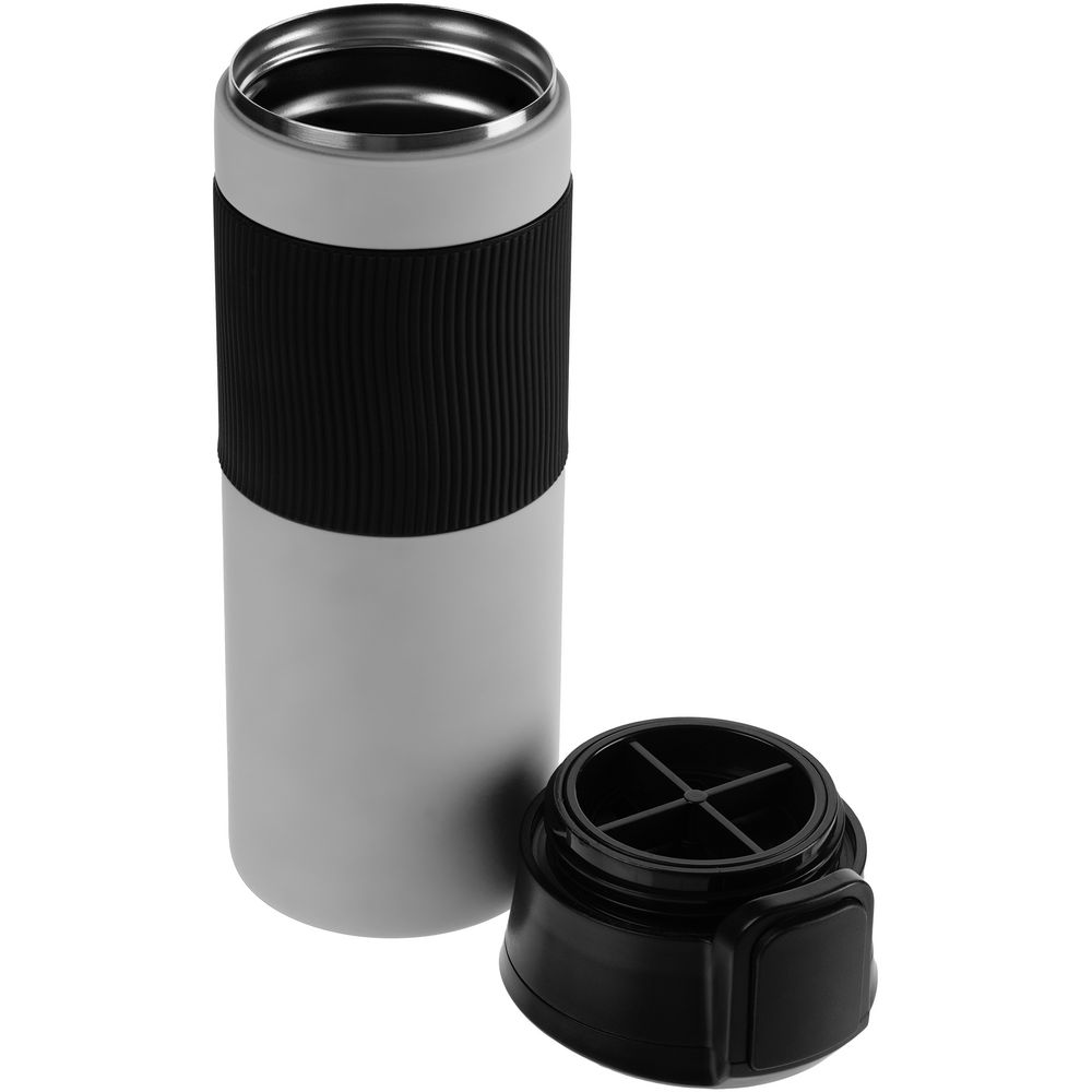 Термостакан Tralee XL, серый — изображение 7