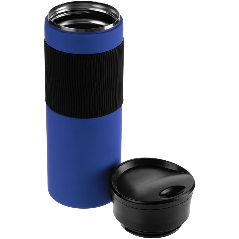 Термостакан Tralee XL, синий — изображение 4