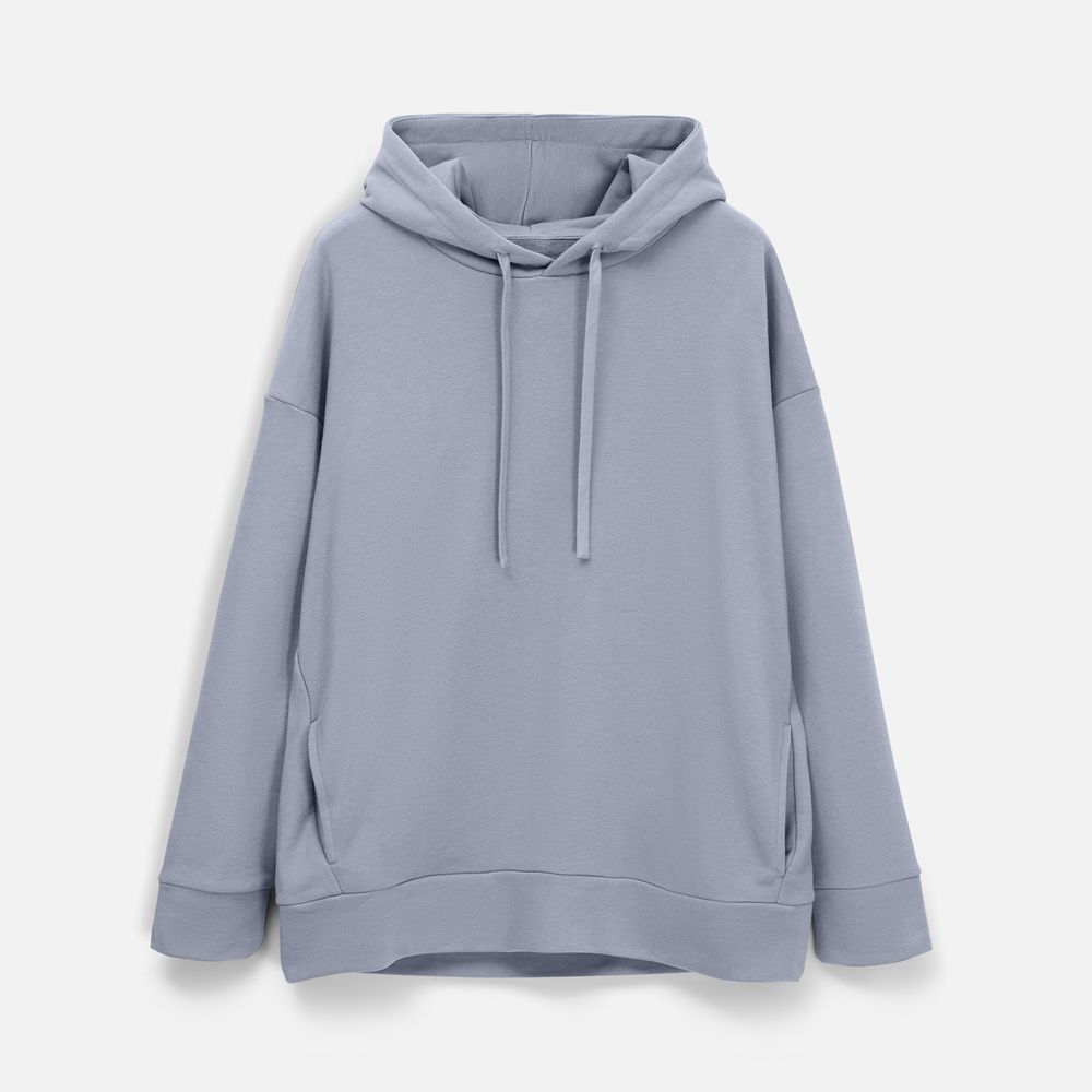 Худи унисекс H2, серое — изображение 2