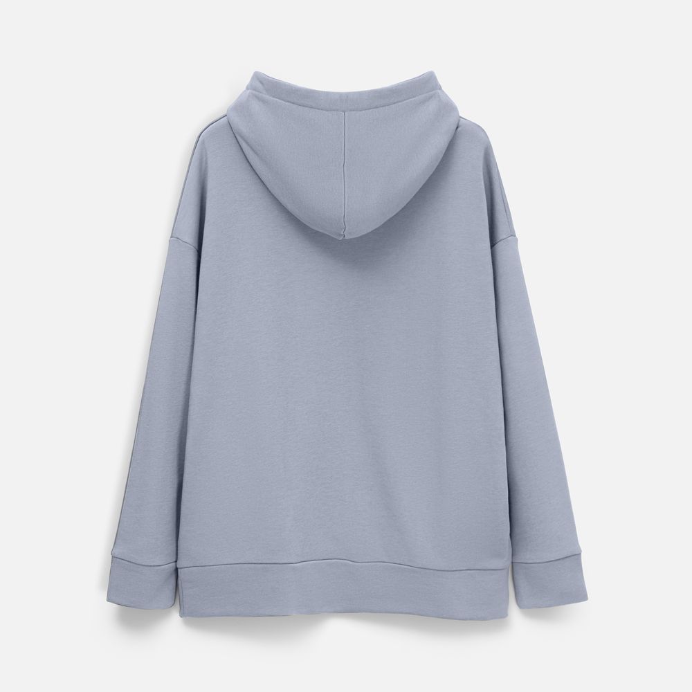 Худи унисекс H2, серое — изображение 3