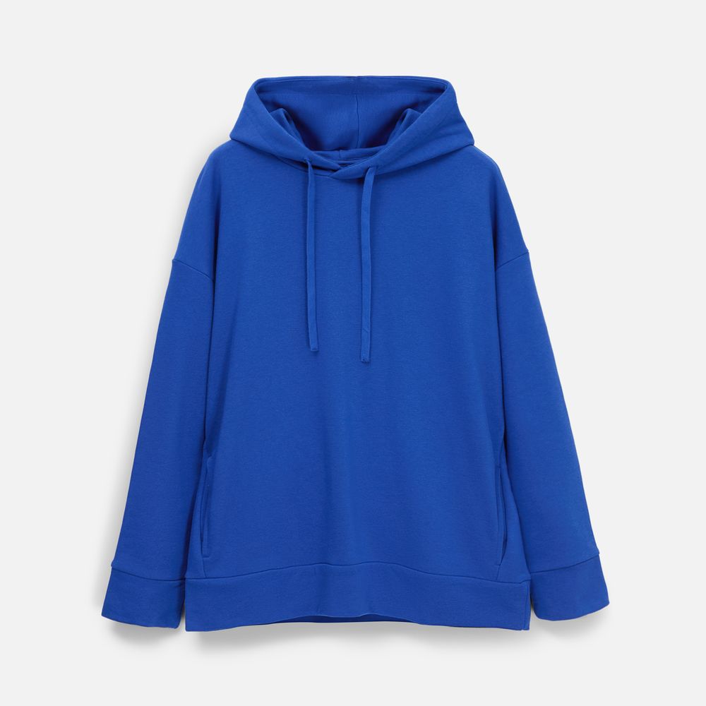 Худи унисекс H2, синее — изображение 2