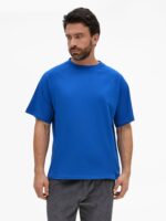 Футболка унисекс оверсайз T2, синяя