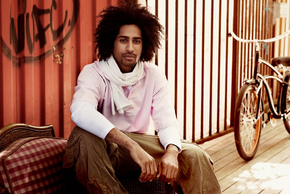 Рубашка поло мужская Surf, черная — изображение 6