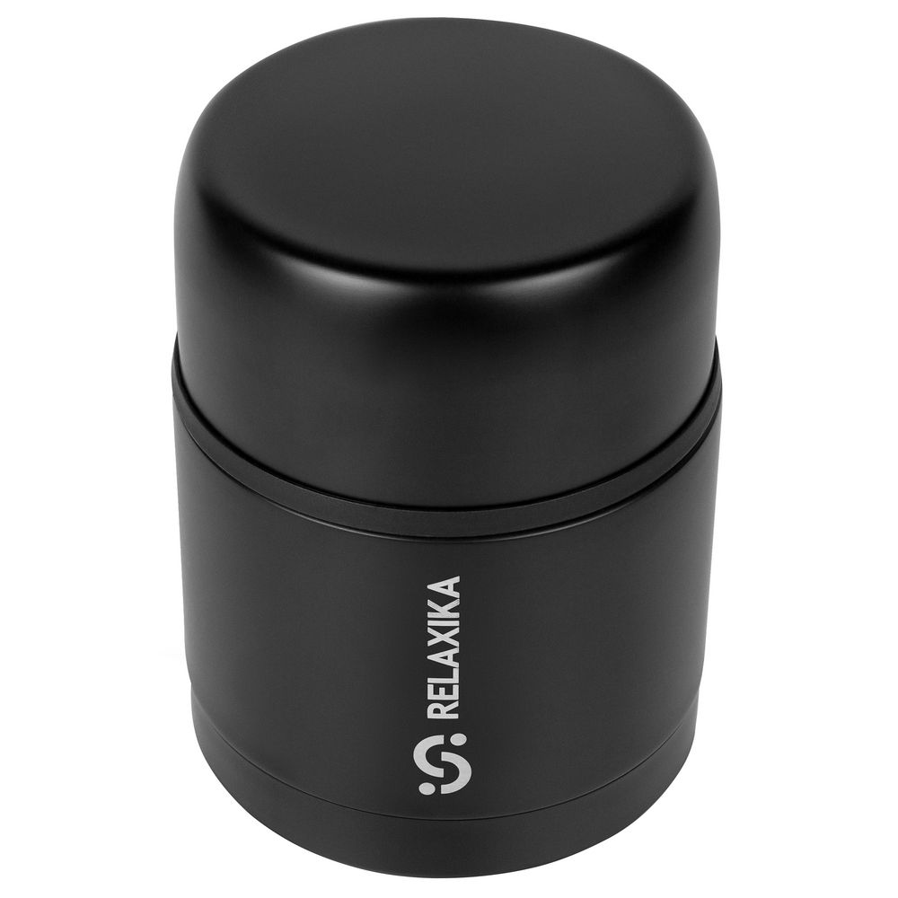 Термос для еды Relaxika 500, черный — изображение 2