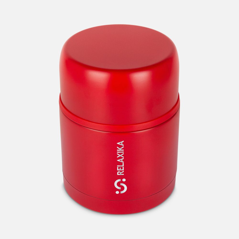 Термос для еды Relaxika 500, красный — изображение 2