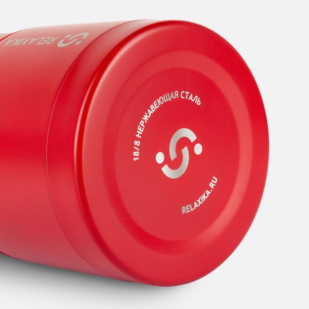 Термос для еды Relaxika 500, красный — изображение 6