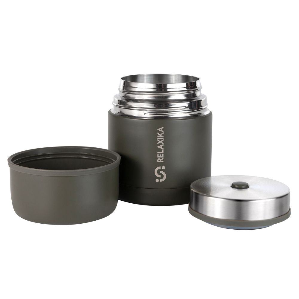 Термос для еды Relaxika 500, хаки — изображение 5