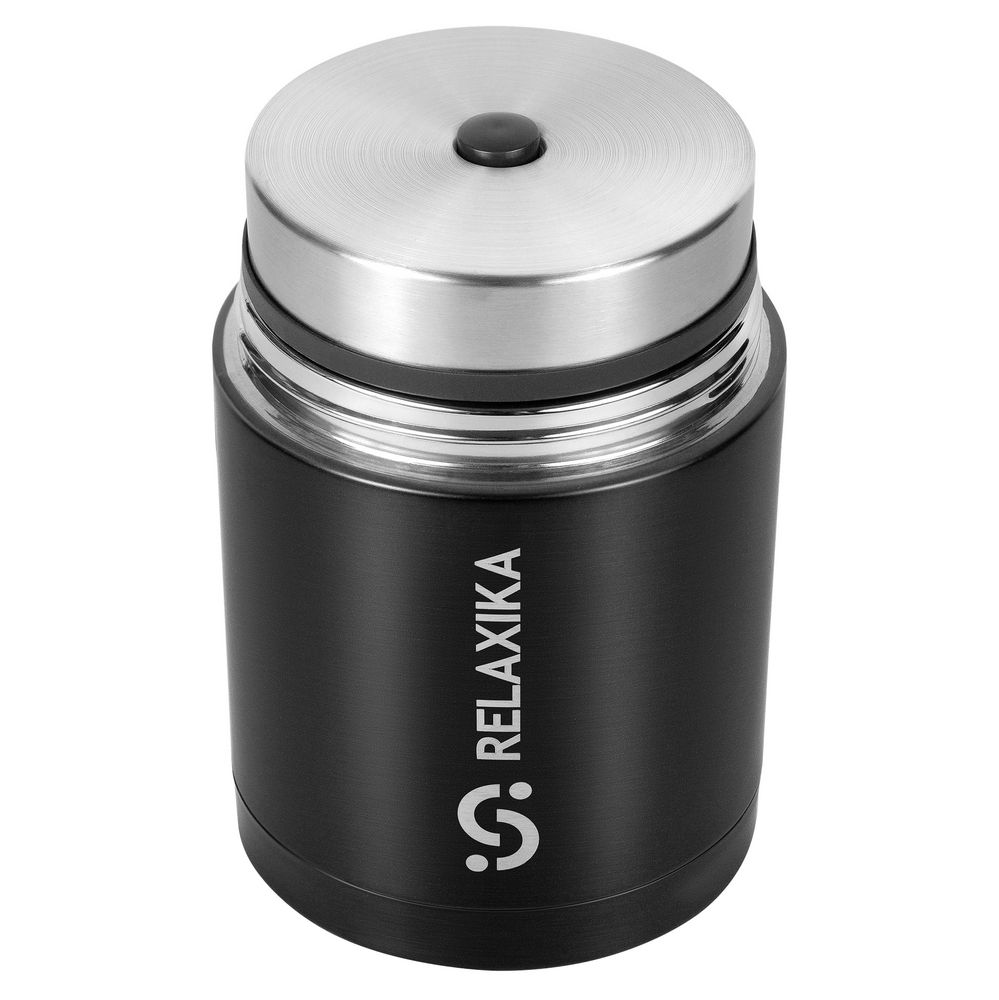 Термос для еды Relaxika 700, черный — изображение 3