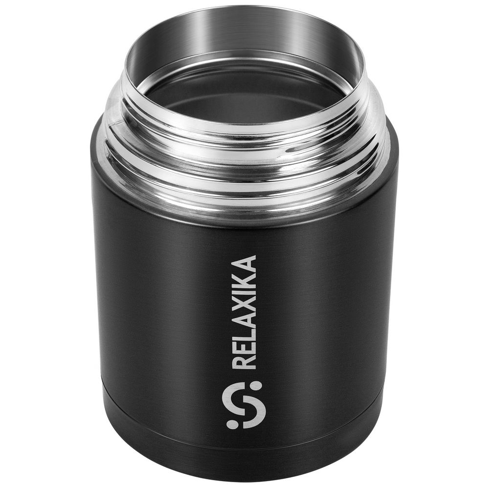 Термос для еды Relaxika 700, черный — изображение 4