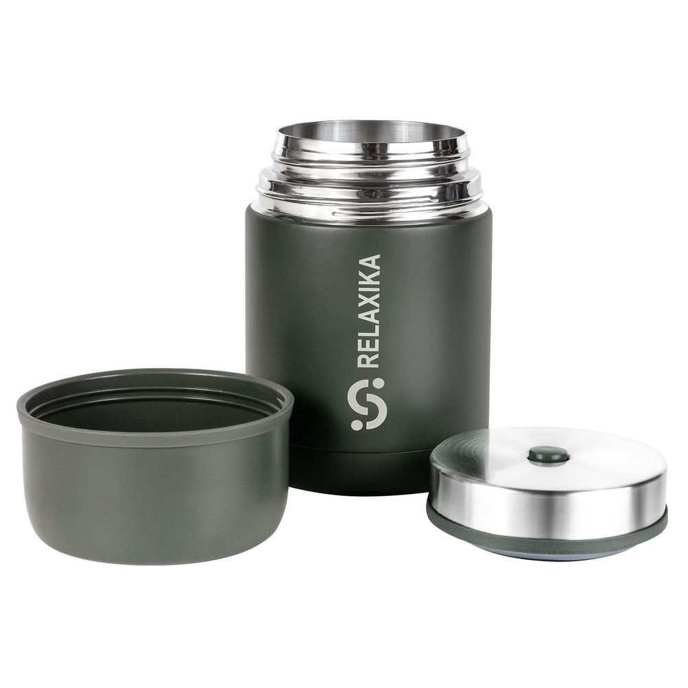 Термос для еды Relaxika 700, хаки — изображение 5