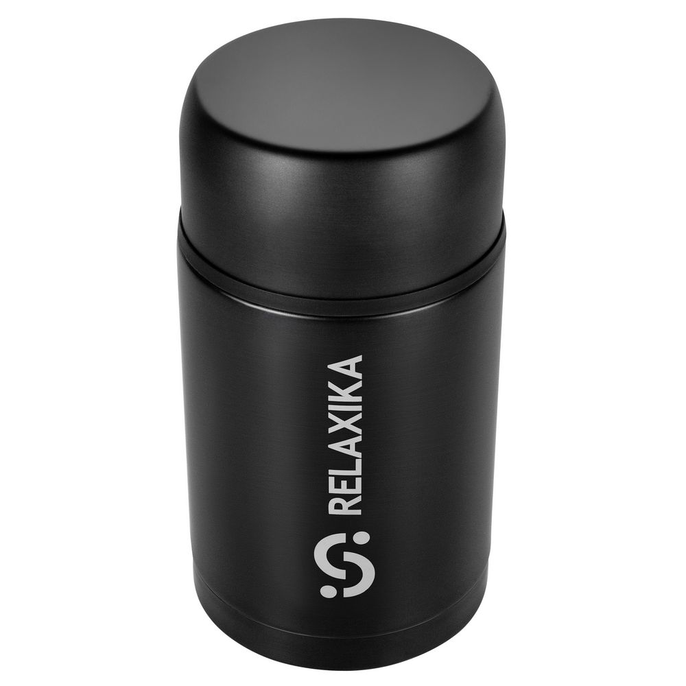 Термос для еды Relaxika 1000, черный — изображение 2