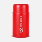 Термос для еды Relaxika 1000, красный