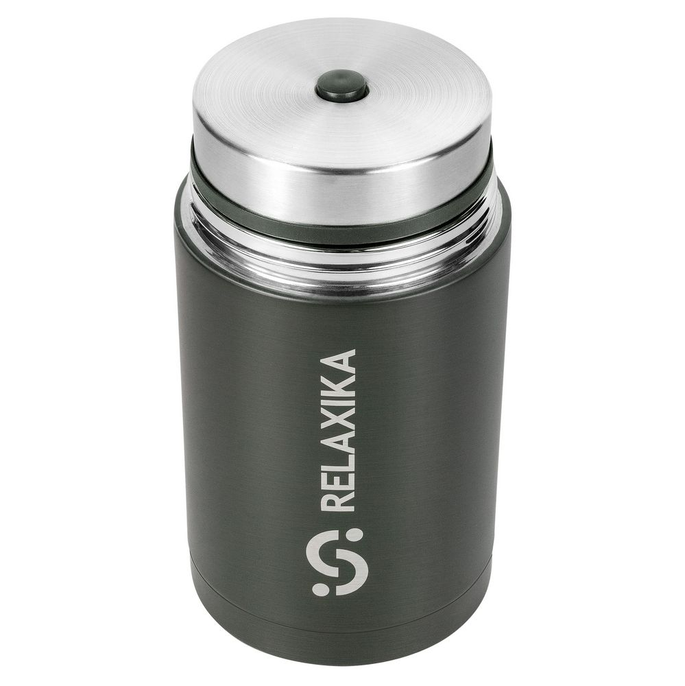 Термос для еды Relaxika 1000, хаки — изображение 3
