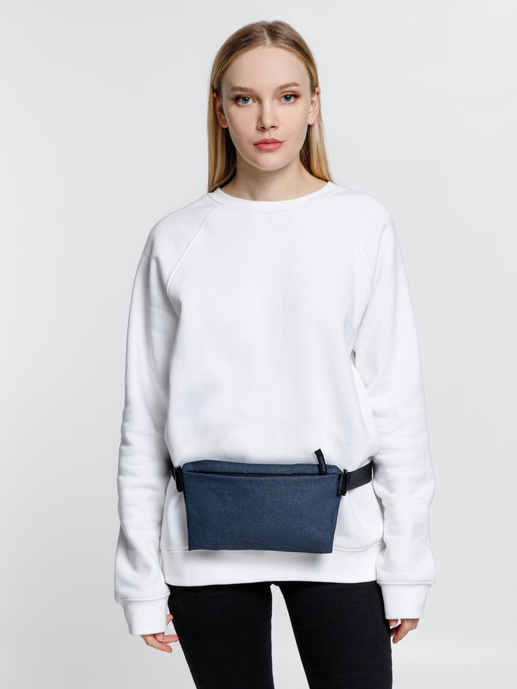 Поясная сумка Remark S, синяя — изображение 10