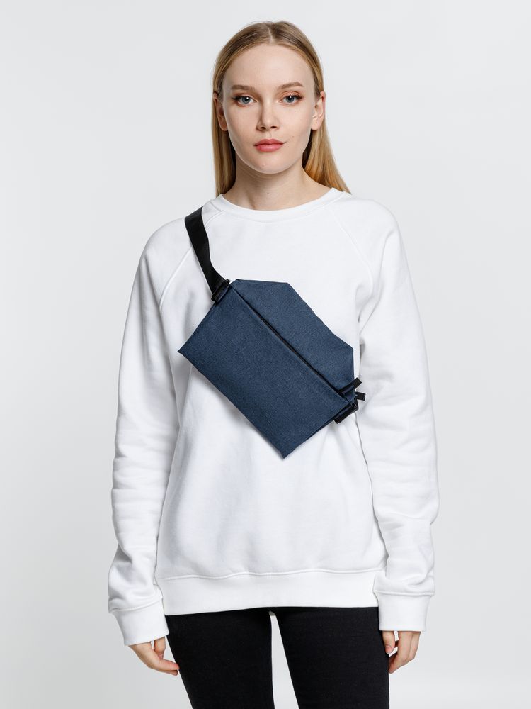 Поясная сумка Remark S, синяя — изображение 11