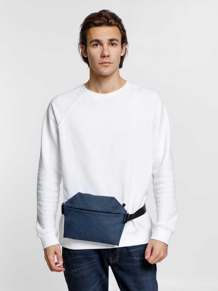 Поясная сумка Remark S, синяя — изображение 13