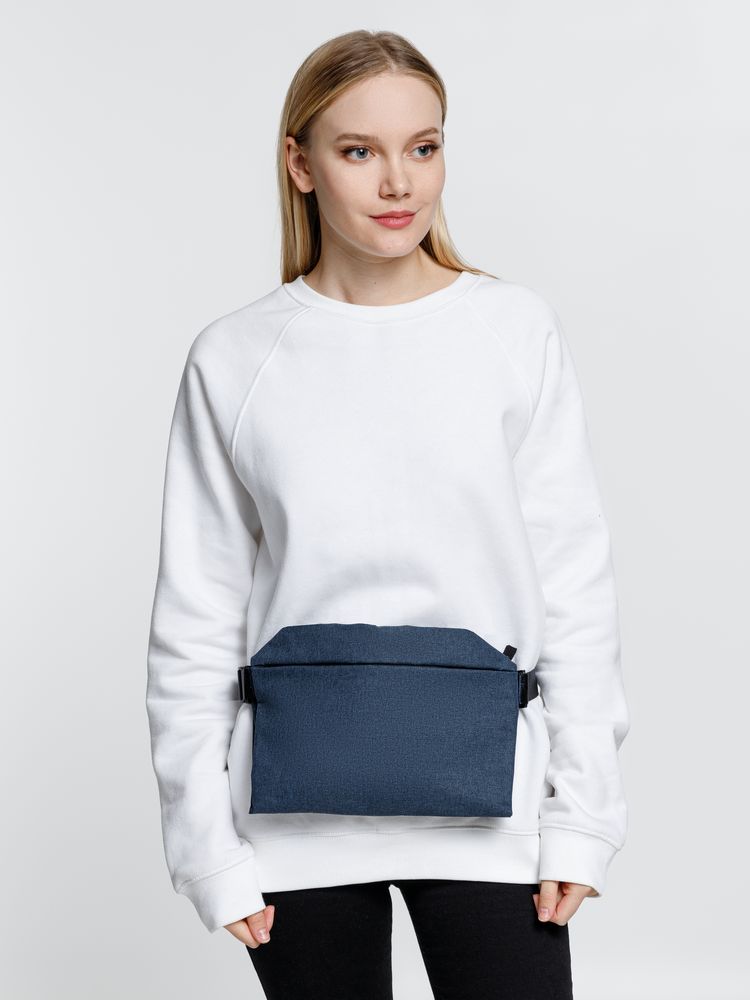 Поясная сумка Remark L, синяя — изображение 10