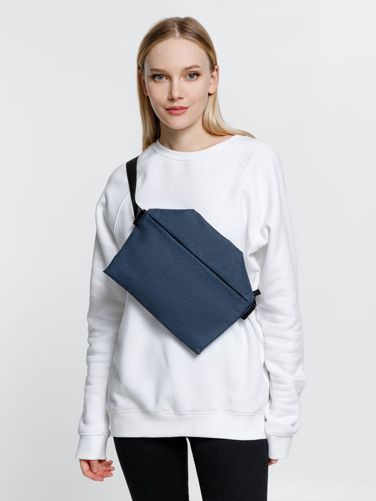 Поясная сумка Remark L, синяя — изображение 11