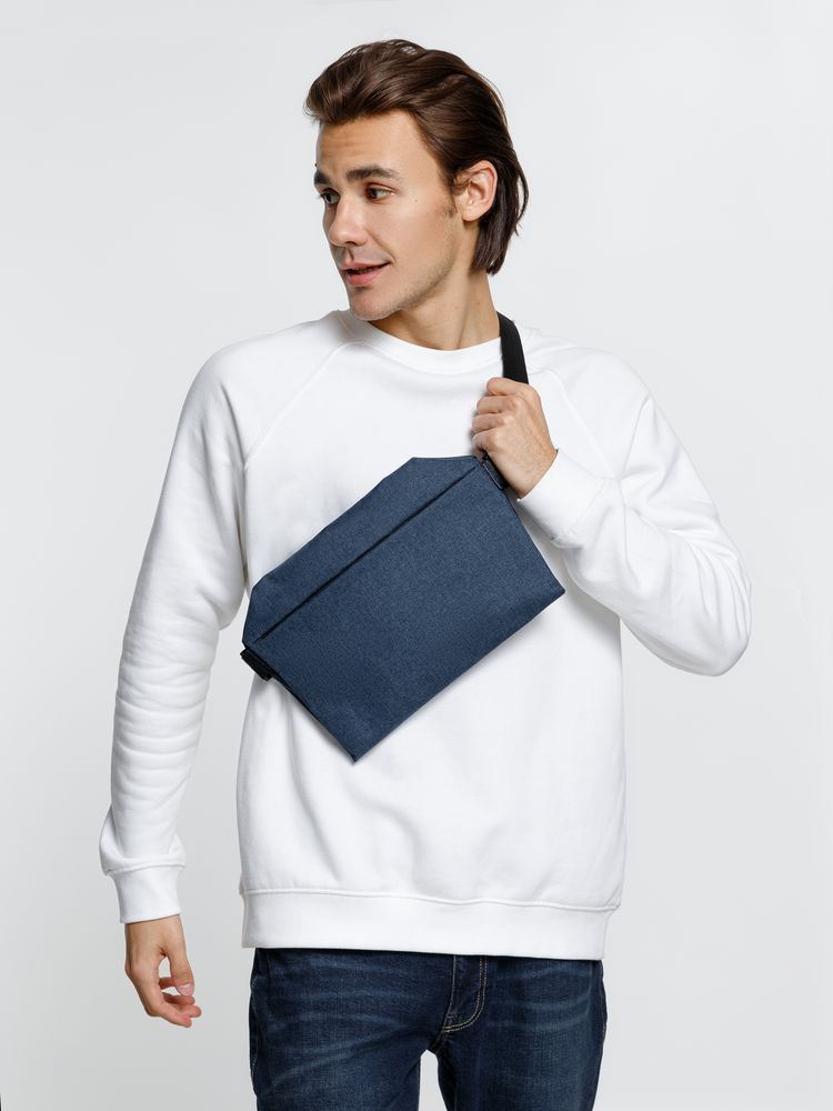 Поясная сумка Remark L, синяя — изображение 12