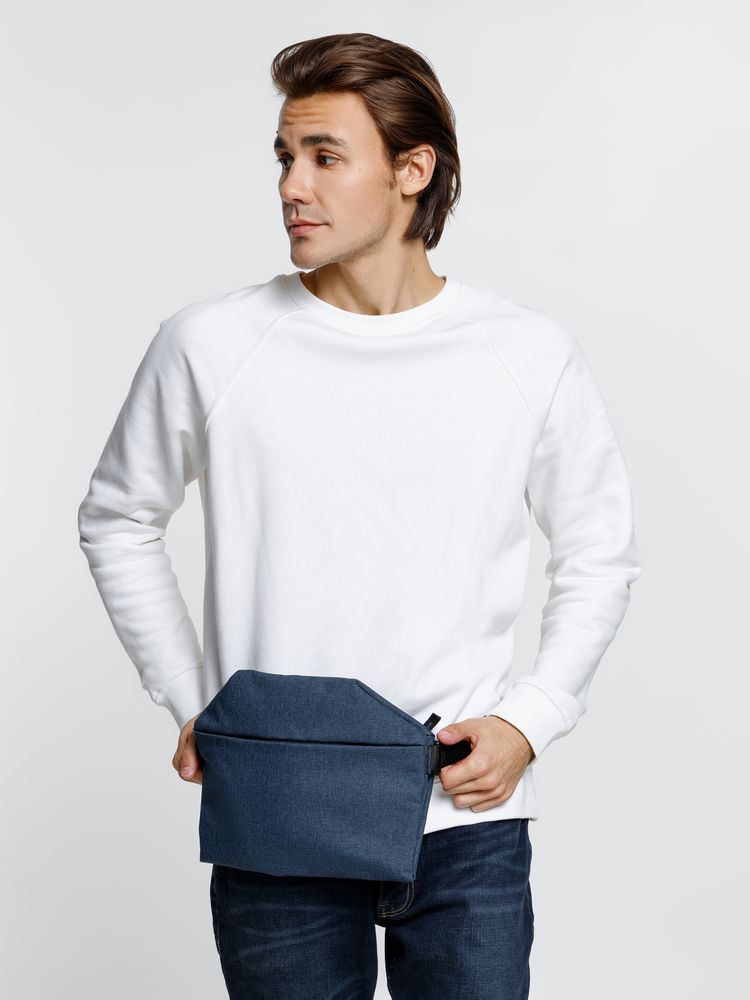 Поясная сумка Remark L, синяя — изображение 13