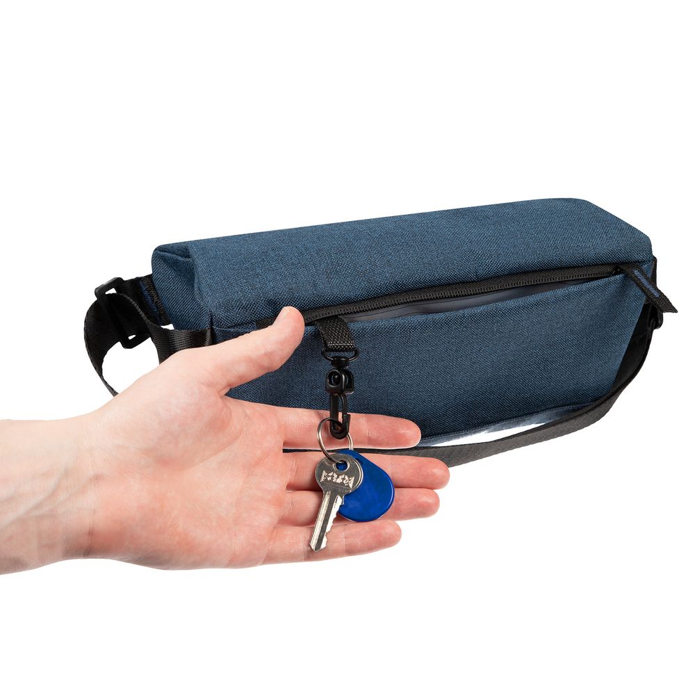 Поясная сумка Remark L, синяя — изображение 9