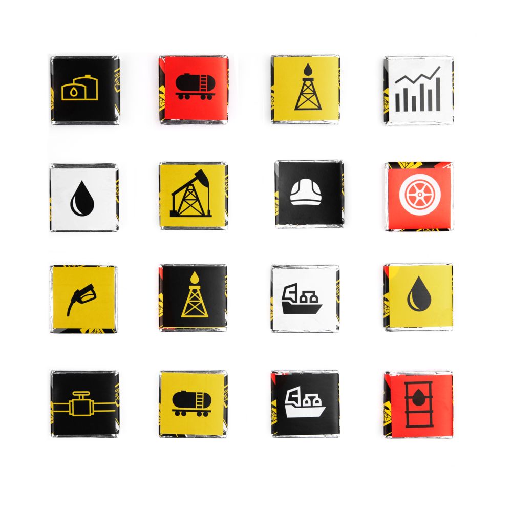 Набор с горьким шоколадом Industry, нефть и газ — изображение 3