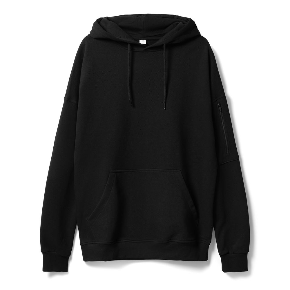 Худи унисекс Hand Some, черное — изображение 2