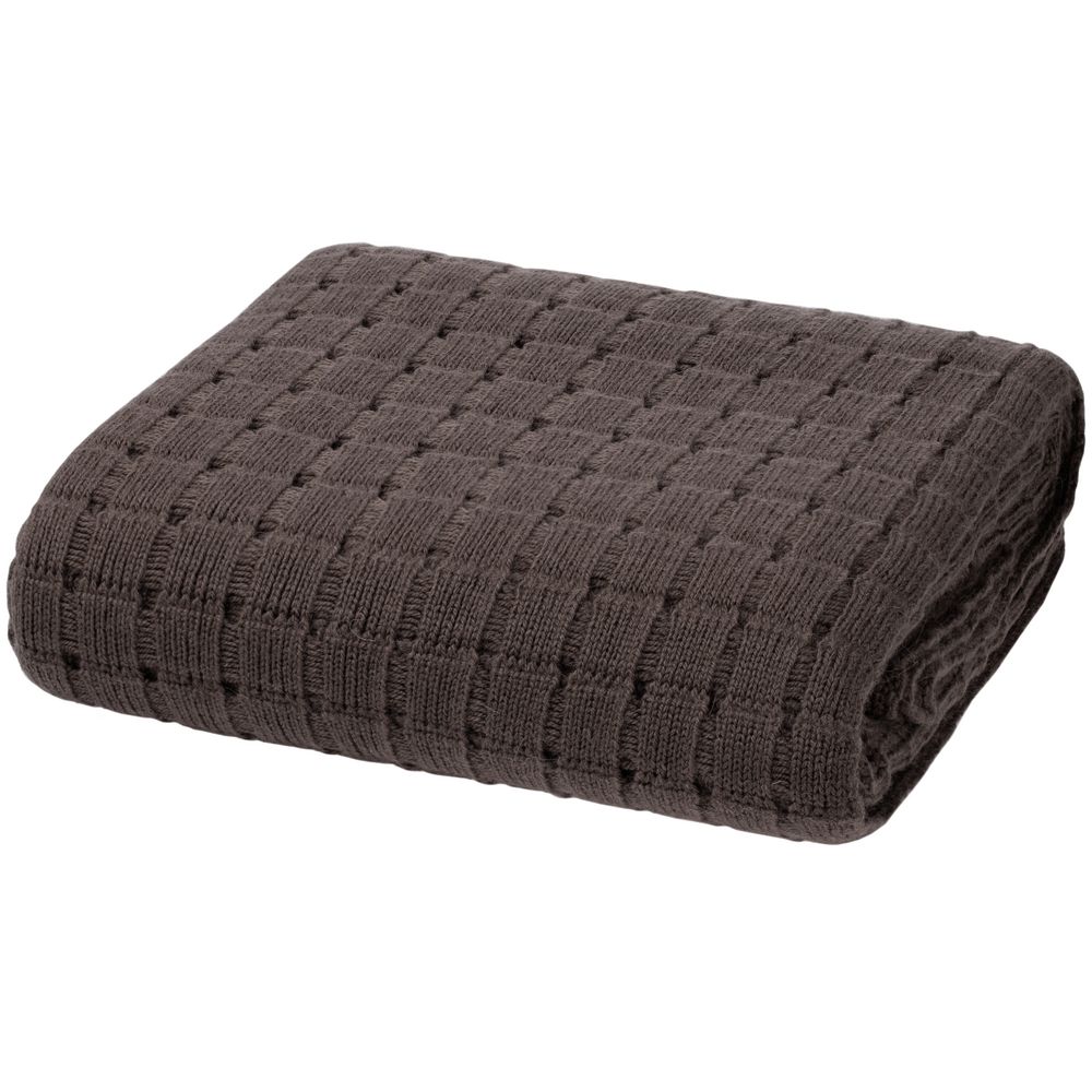 Плед Exquisito, коричневый — изображение 2