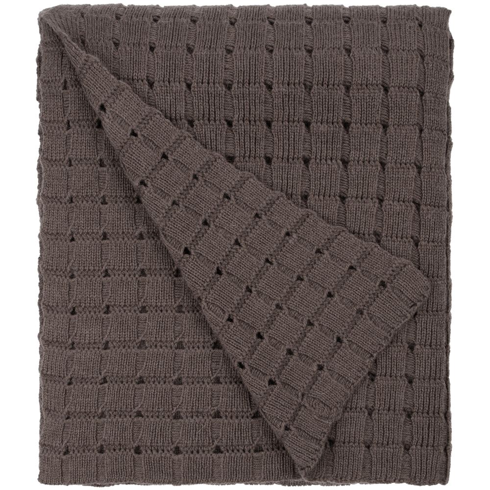 Плед Exquisito, коричневый — изображение 3