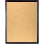 Плакетка Plaque, большая, венге с золотистой пластиной