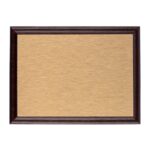 Плакетка Plaque, малая, вишня с золотистой пластиной