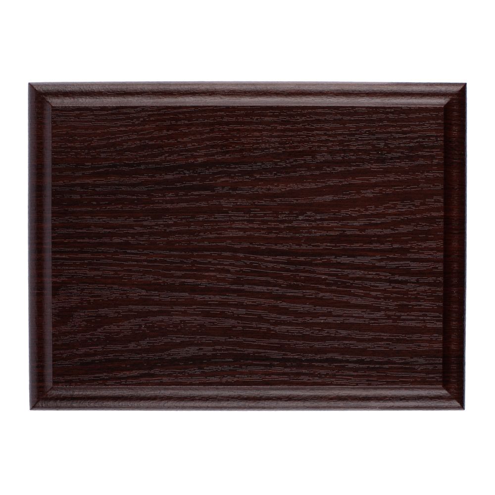 Плакетка Plaque, малая, вишня с золотистой пластиной — изображение 2