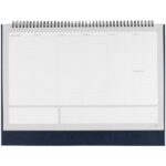 Планер настольный Petrus, темно-синий