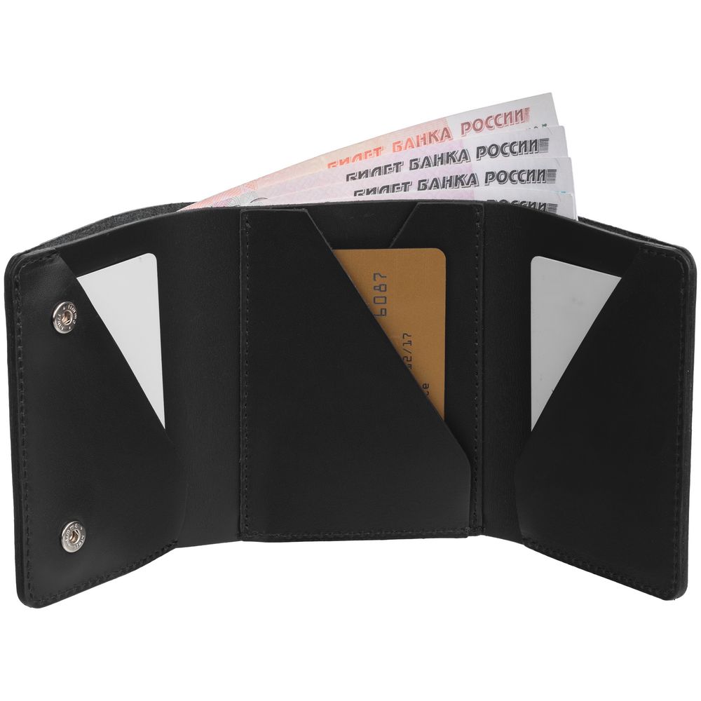 Портмоне inStream, черное — изображение 4