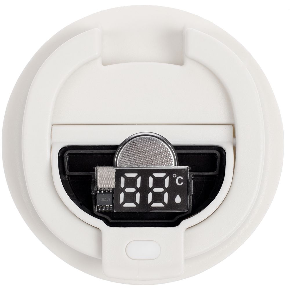 Смарт-стакан с заменяемой батареей tellMug, ver.2, молочно-белый — изображение 10