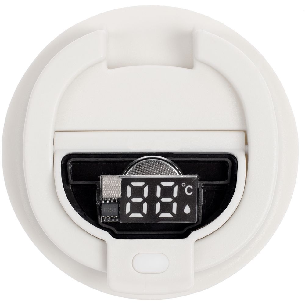 Смарт-стакан с заменяемой батареей tellMug, ver.2, молочно-белый — изображение 9