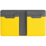 Картхолдер с отделением для купюр Dual, желтый