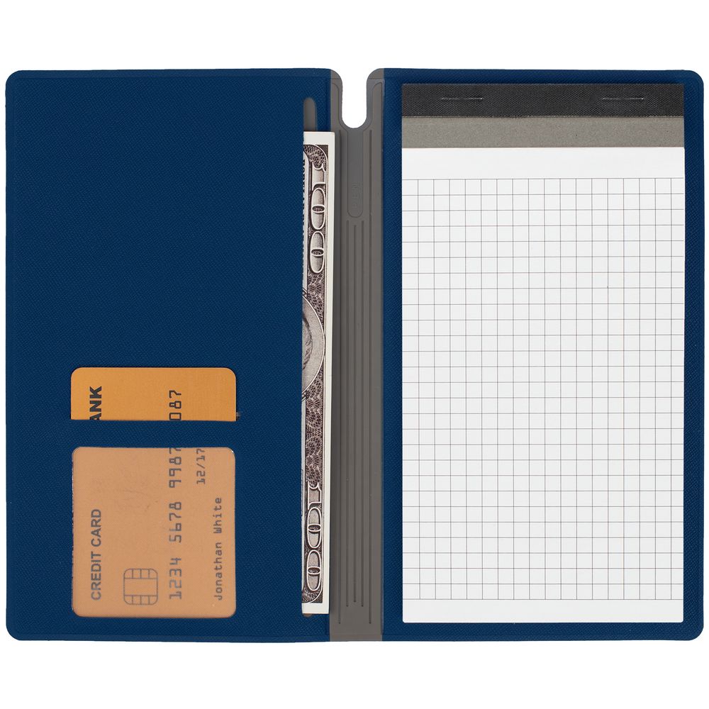 Блокнот Dual, синий — изображение 4