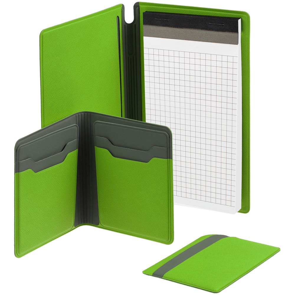 Блокнот Dual, зеленый — изображение 7