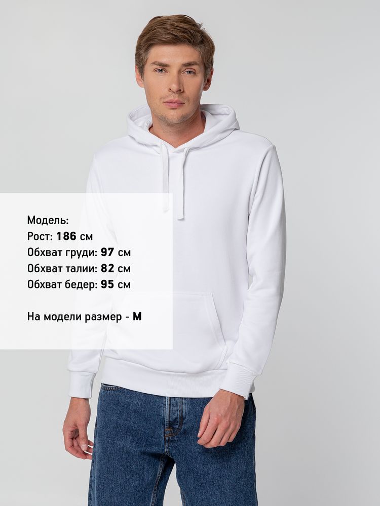 Худи унисекс Sublimatism, белое — изображение 6